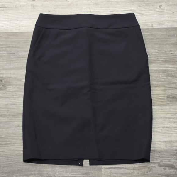 Express Black Stretch Pencil Skirt w. Pockets - Picture 7 of 7